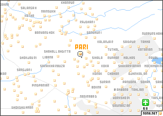 map of Pari