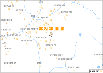 map of Parjapuquio