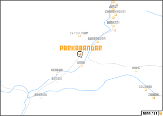 map of Parkā Bandar