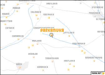 map of Parkanivka