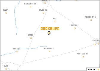 map of Parkburg