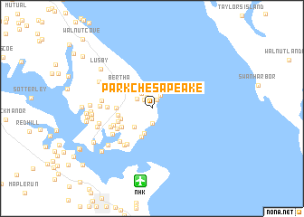 map of Park Chesapeake