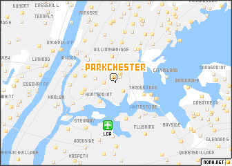 map of Parkchester