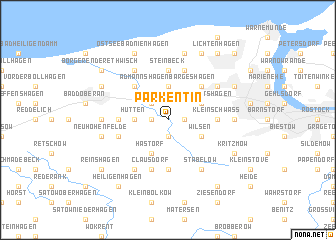 map of Parkentin