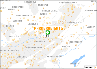 map of Parker Heights
