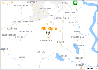 map of Parkers