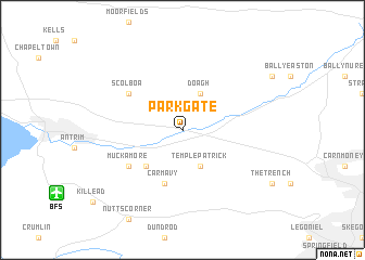 map of Parkgate