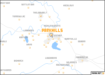 map of Park Hills