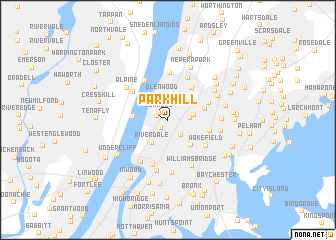 map of Park Hill