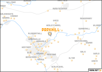 map of Parkhill