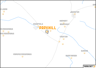 map of Parkhill