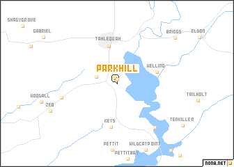 map of Park Hill