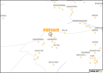 map of Parkhīn