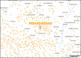 map of Parkho Ibrāhim