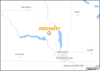 map of Parkhurst