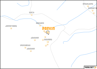 map of Pārkīn