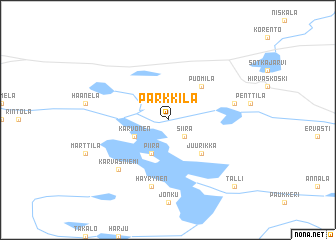 map of Parkkila