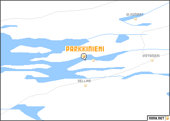 map of Parkkiniemi