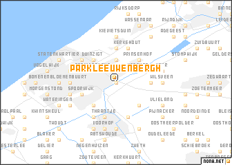 map of Park Leeuwenbergh