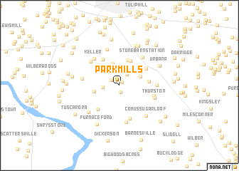 map of Park Mills