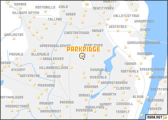 map of Park Ridge