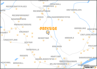 map of Parkside