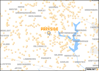 map of Parkside