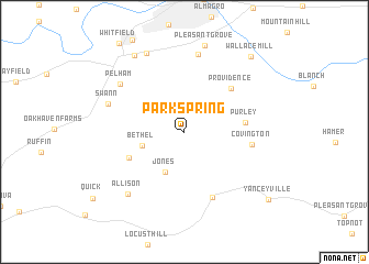 map of Park Spring