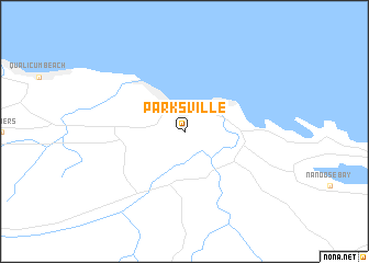 map of Parksville