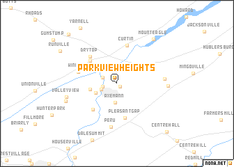map of Park View Heights