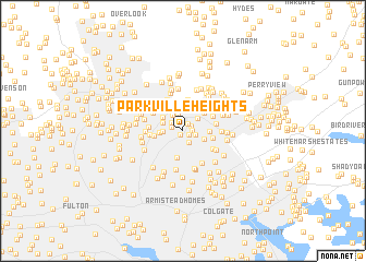map of Parkville Heights