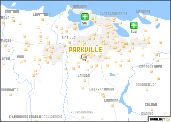 map of Parkville