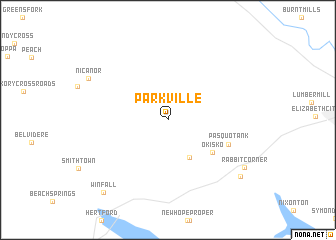 map of Parkville