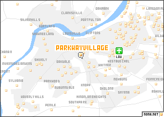 map of Parkway Village