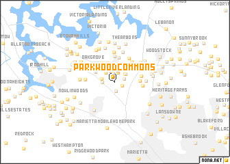 map of Parkwood Commons