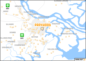 map of Parkwood