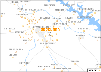 map of Parkwood