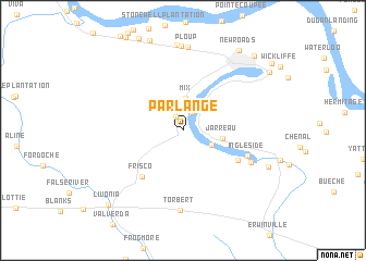 map of Parlange