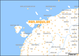 map of Parlanquilon