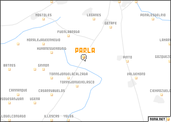 map of Parla