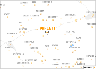map of Parlett