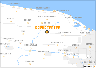 map of Parma Center