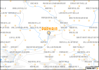 map of Parmain