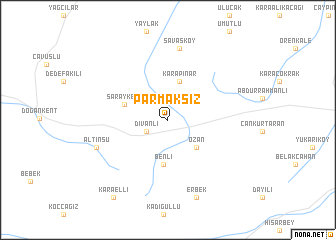 map of Parmaksız