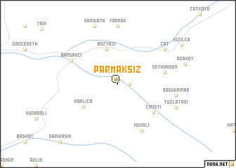 map of Parmaksız