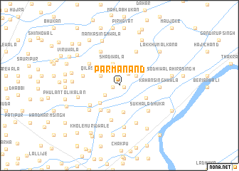 map of Parmānand