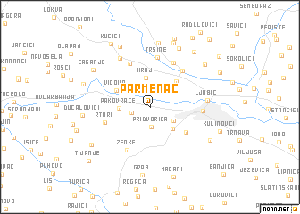 map of Parmenac