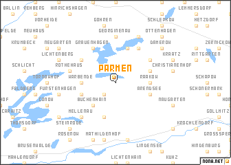 map of Parmen