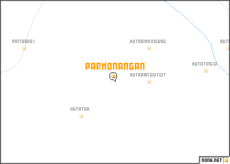 map of Parmonangan