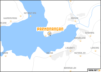 map of Parmonangan